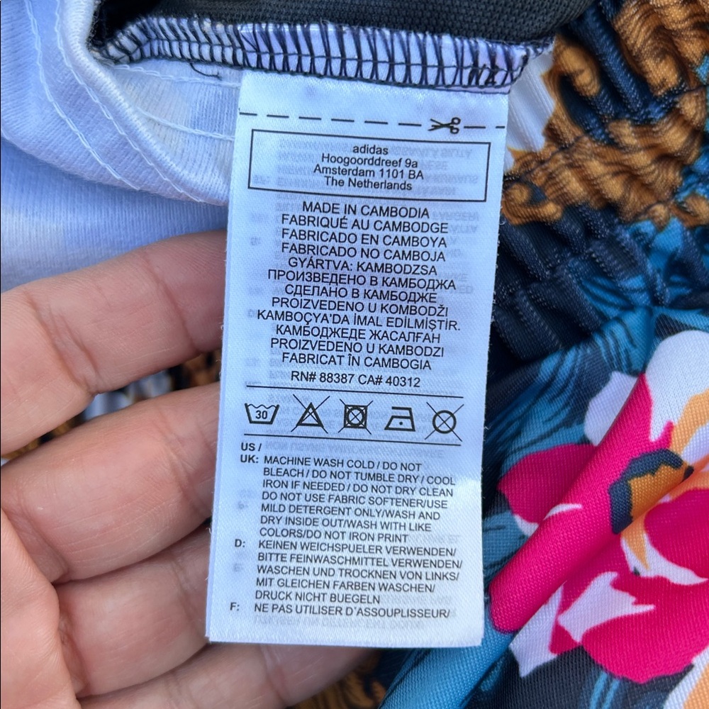 NWOT - ADIDAS X HER STUDIO LONDON Floral Athletic Shorts - Picture 5 of 9